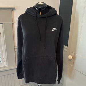 Nike Black Hoodie with Logo